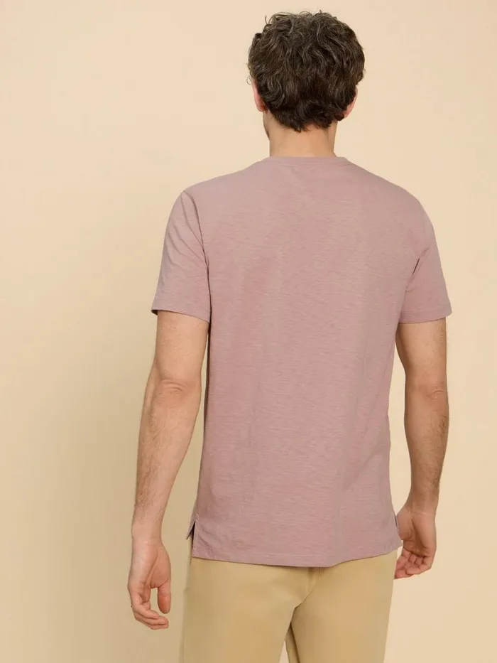 White Stuff TSHIRTS Escape Graphic Short Sleeve Tee Pink Print 8211 Men White Stuff TSHIRTS Escape Graphic Short Sleeve Tee Pink Print 8211 Men