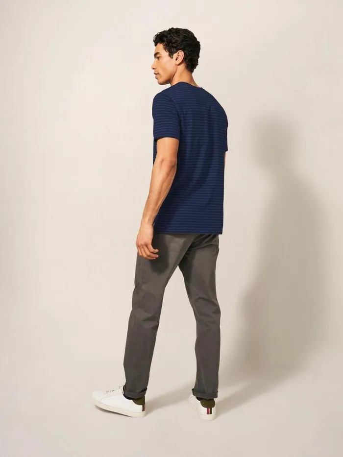 White Stuff TSHIRTS Interest Indigo Stripe Tee Indigo Blue 8211 Men White Stuff TSHIRTS Interest Indigo Stripe Tee Indigo Blue 8211 Men