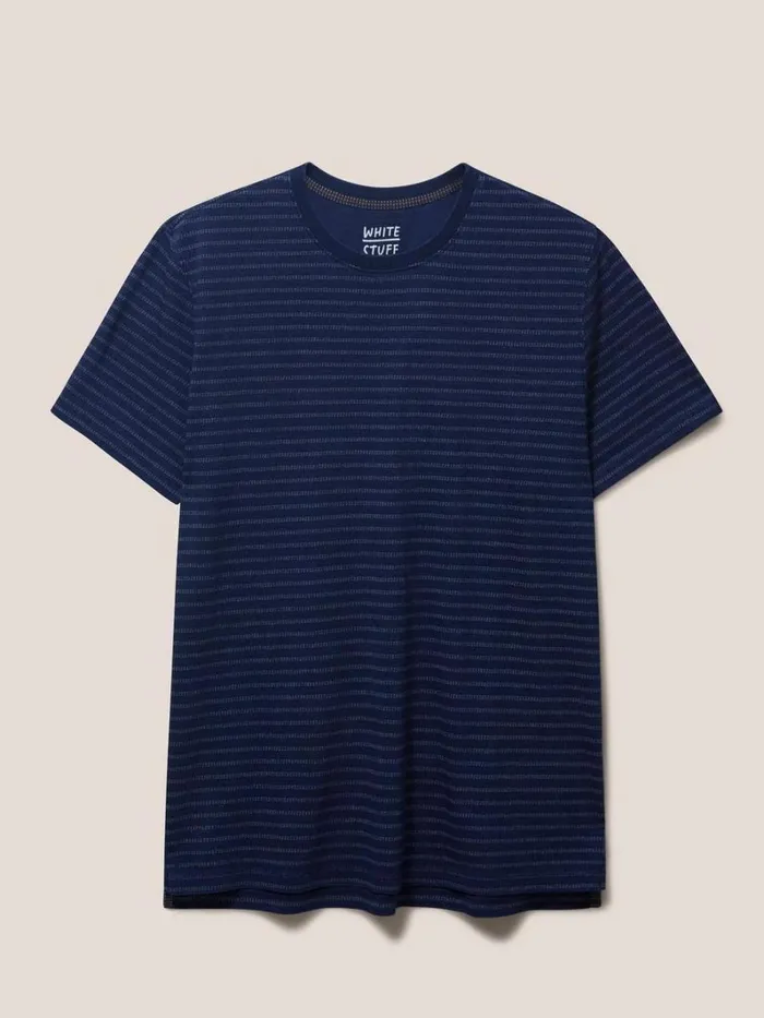 White Stuff TSHIRTS Interest Indigo Stripe Tee Indigo Blue 8211 Men White Stuff TSHIRTS Interest Indigo Stripe Tee Indigo Blue 8211 Men