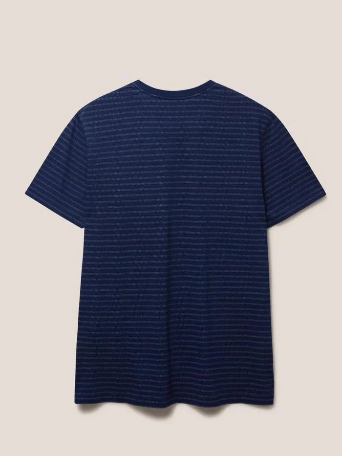 White Stuff TSHIRTS Interest Indigo Stripe Tee Indigo Blue 8211 Men White Stuff TSHIRTS Interest Indigo Stripe Tee Indigo Blue 8211 Men