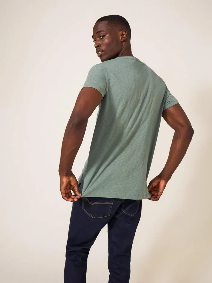 White Stuff TSHIRTS Trawler Graphic Tshirt Dusty Green 8211 Men White Stuff TSHIRTS Trawler Graphic Tshirt Dusty Green 8211 Men