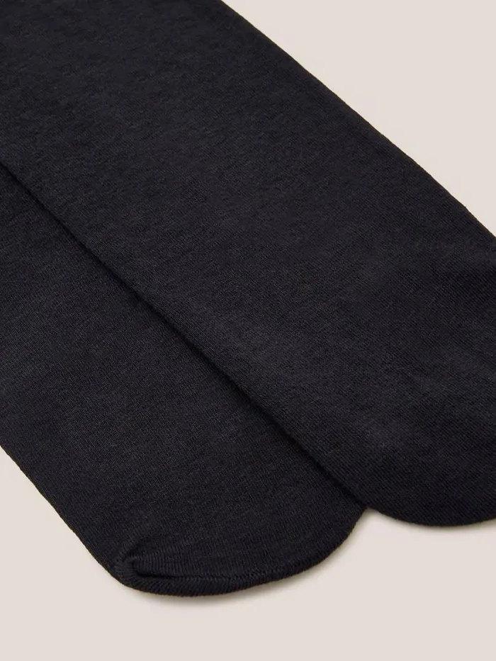 White Stuff TIGHTS Patty Plain Versatile Tights Pure Black 8211 Women