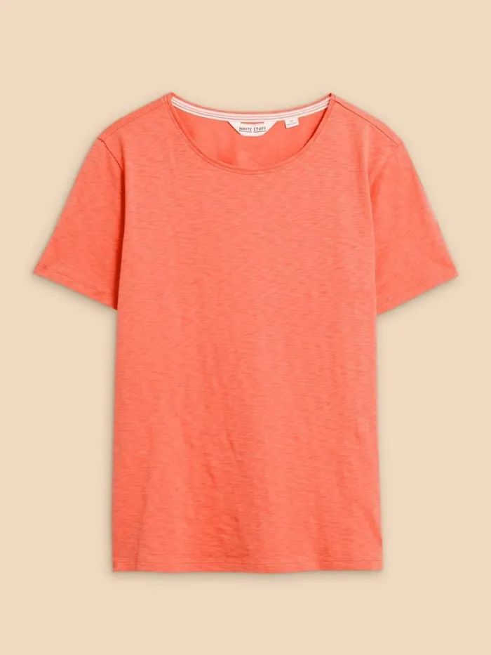 White Stuff TOPS and TEES ABBIE TEE Bright Orange 8211 Women White Stuff TOPS and TEES ABBIE TEE Bright Orange 8211 Women