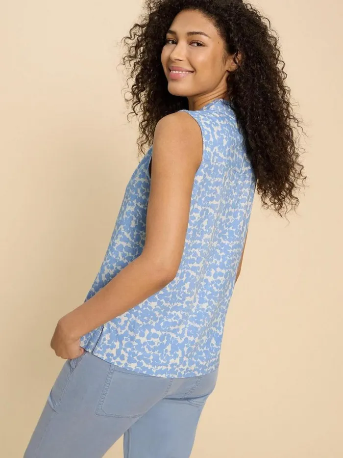 White Stuff TOPS and TEES CELIA SHIRT Blue Print 8211 Women White Stuff TOPS and TEES CELIA SHIRT Blue Print 8211 Women