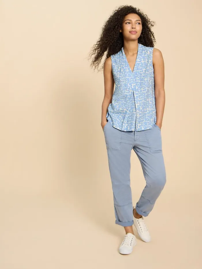 White Stuff TOPS and TEES CELIA SHIRT Blue Print 8211 Women White Stuff TOPS and TEES CELIA SHIRT Blue Print 8211 Women