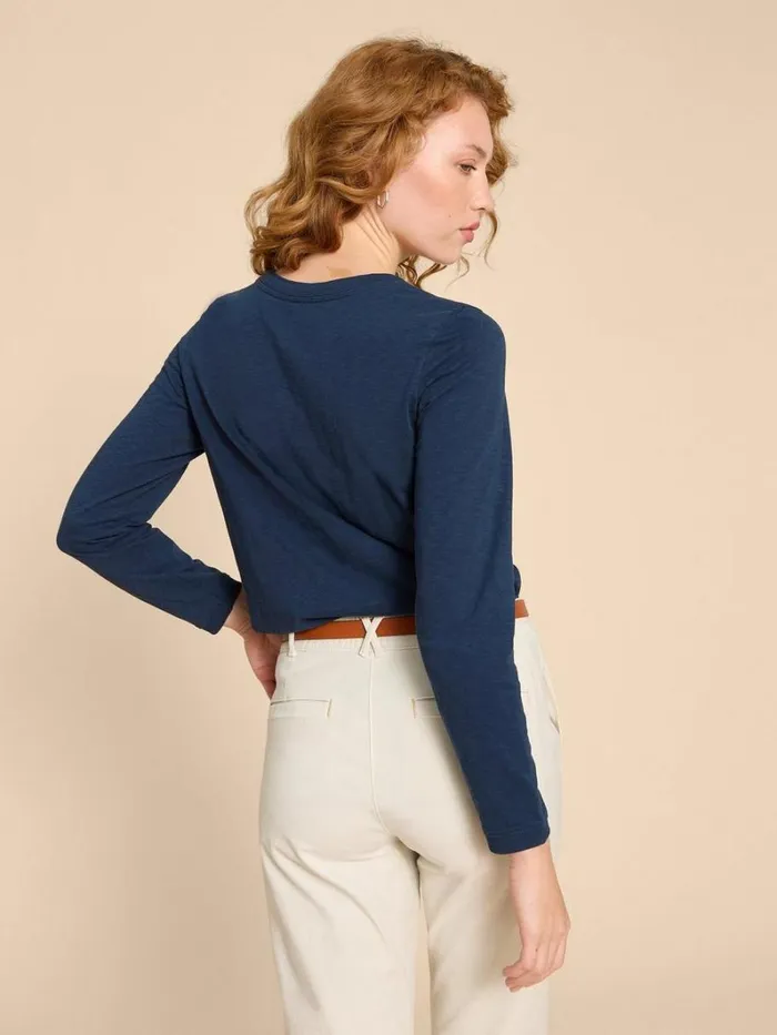 White Stuff TOPS and TEES CLARA LS TEE Dark Navy 8211 Women White Stuff TOPS and TEES CLARA LS TEE Dark Navy 8211 Women