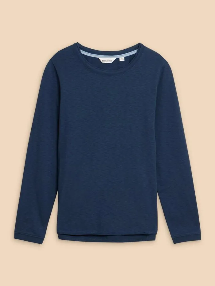 White Stuff TOPS and TEES CLARA LS TEE Dark Navy 8211 Women White Stuff TOPS and TEES CLARA LS TEE Dark Navy 8211 Women