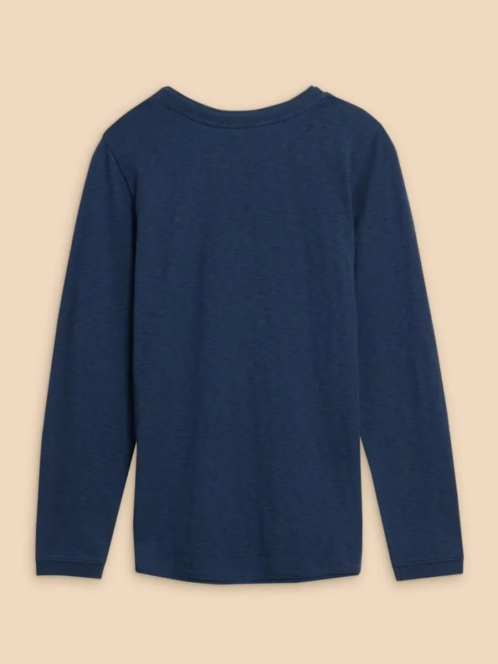 White Stuff TOPS and TEES CLARA LS TEE Dark Navy 8211 Women White Stuff TOPS and TEES CLARA LS TEE Dark Navy 8211 Women