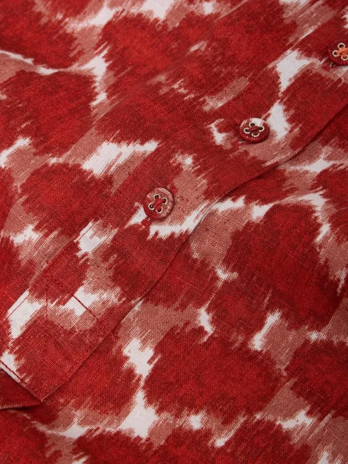 White Stuff TOPS and TEES Evelyn Sleeveless Linen Tunic Red Print 8211 Women White Stuff TOPS and TEES Evelyn Sleeveless Linen Tunic Red Print 8211 Women