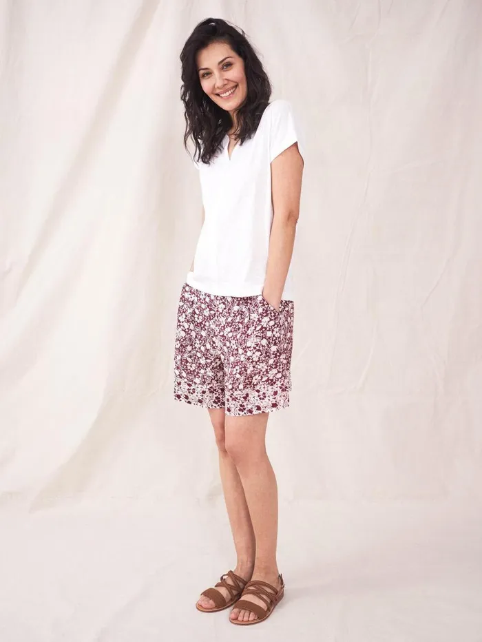 White Stuff TOPS and TEES Nelly Notch Tee Brilliant White 8211 Women
