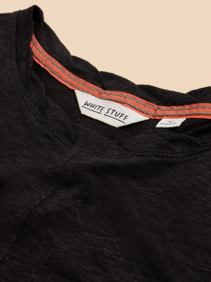 White Stuff TOPS and TEES RYLEE LINEN VEST Pure Black 8211 Women White Stuff TOPS and TEES RYLEE LINEN VEST Pure Black 8211 Women