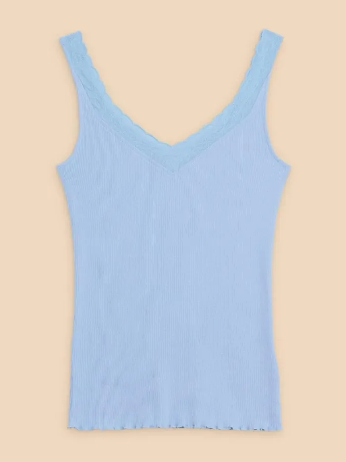 White Stuff TOPS and TEES SEABREEZE VEST Light Blue 8211 Women White Stuff TOPS and TEES SEABREEZE VEST Light Blue 8211 Women