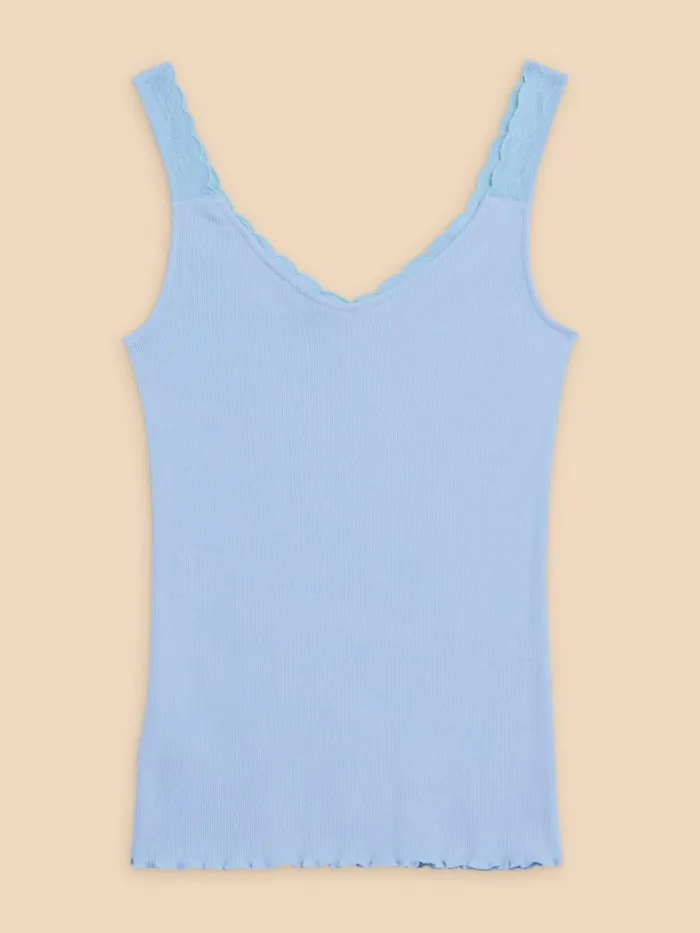 White Stuff TOPS and TEES SEABREEZE VEST Light Blue 8211 Women White Stuff TOPS and TEES SEABREEZE VEST Light Blue 8211 Women