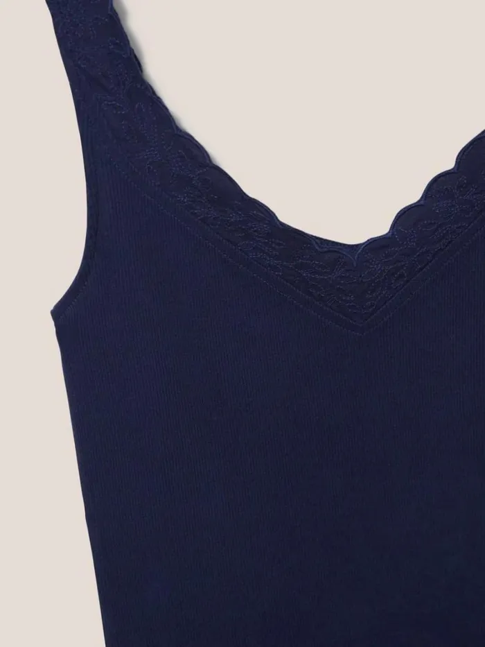 White Stuff TOPS and TEES SEABREEZE VEST V NECK French Navy 8211 Women White Stuff TOPS and TEES SEABREEZE VEST V NECK French Navy 8211 Women