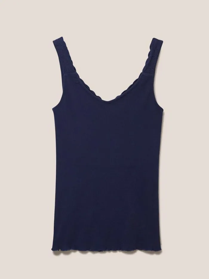 White Stuff TOPS and TEES SEABREEZE VEST V NECK French Navy 8211 Women White Stuff TOPS and TEES SEABREEZE VEST V NECK French Navy 8211 Women