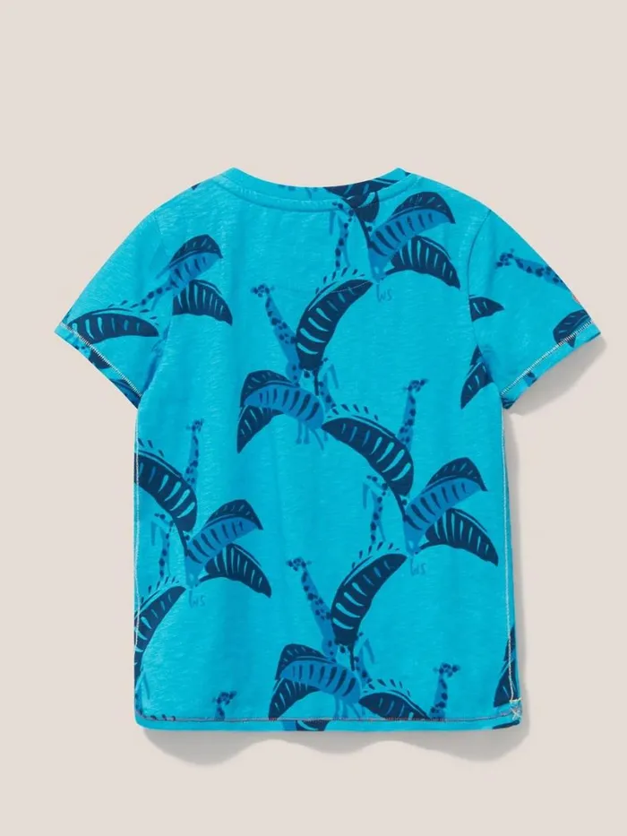 White Stuff TOPS Banana Leaf Graphic T Shirt Blue Print 8211 Kids White Stuff TOPS Banana Leaf Graphic T Shirt Blue Print 8211 Kids