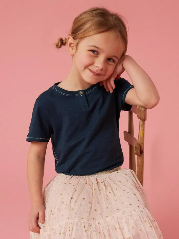 White Stuff TOPS Casey Plain SS T Shirt Dark Navy 8211 Kids White Stuff TOPS Casey Plain SS T Shirt Dark Navy 8211 Kids