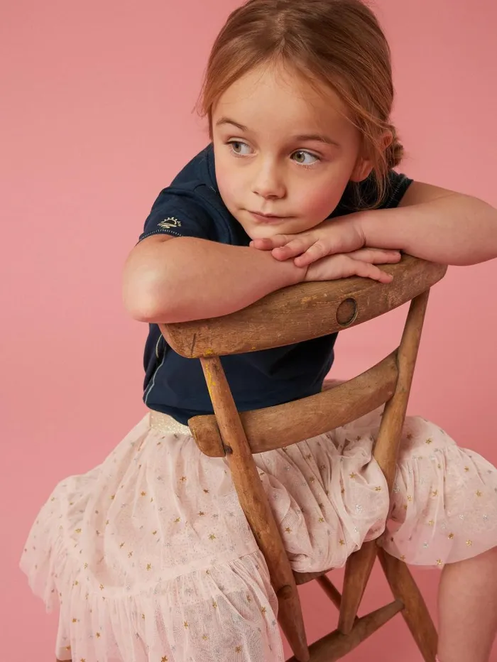 White Stuff TOPS Casey Plain SS T Shirt Dark Navy 8211 Kids White Stuff TOPS Casey Plain SS T Shirt Dark Navy 8211 Kids