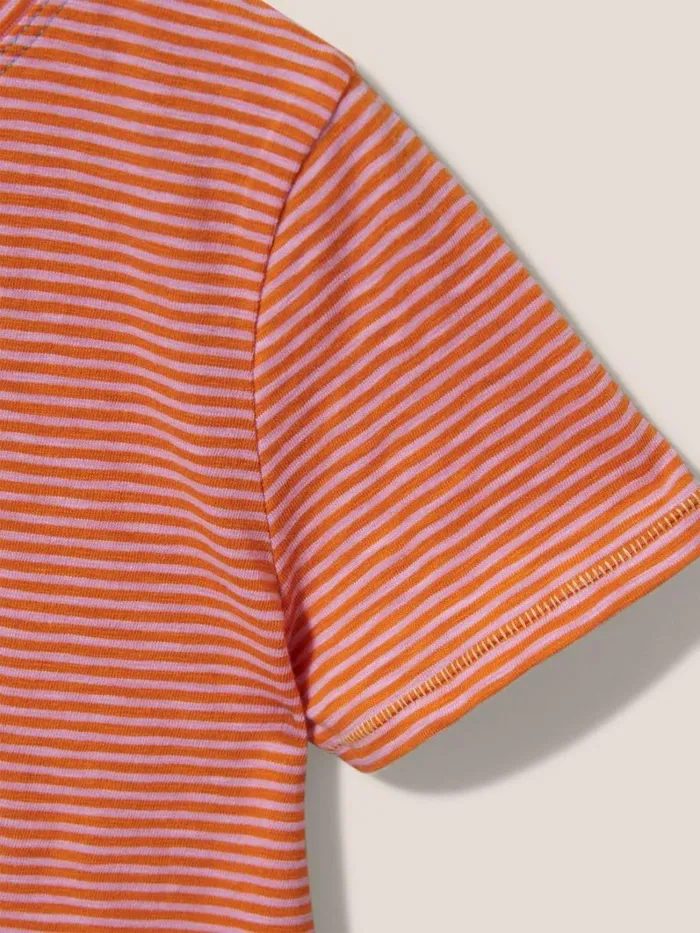 White Stuff TOPS Casey Striped T Shirt Pink Multi 8211 Kids White Stuff TOPS Casey Striped T Shirt Pink Multi 8211 Kids