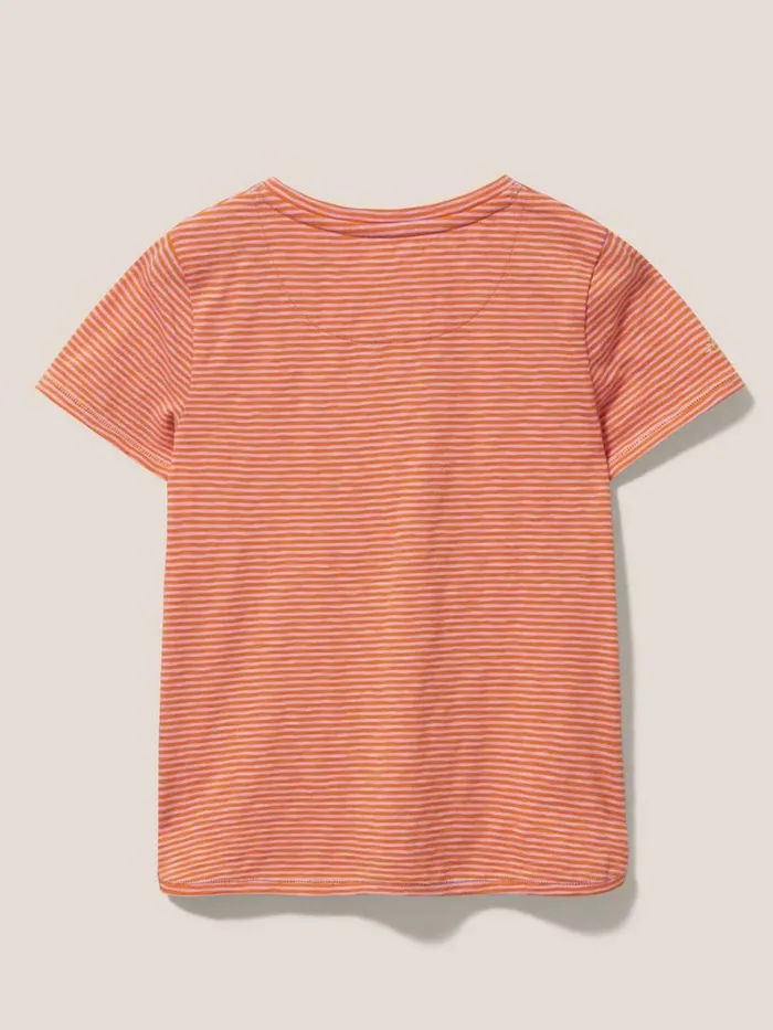White Stuff TOPS Casey Striped T Shirt Pink Multi 8211 Kids White Stuff TOPS Casey Striped T Shirt Pink Multi 8211 Kids