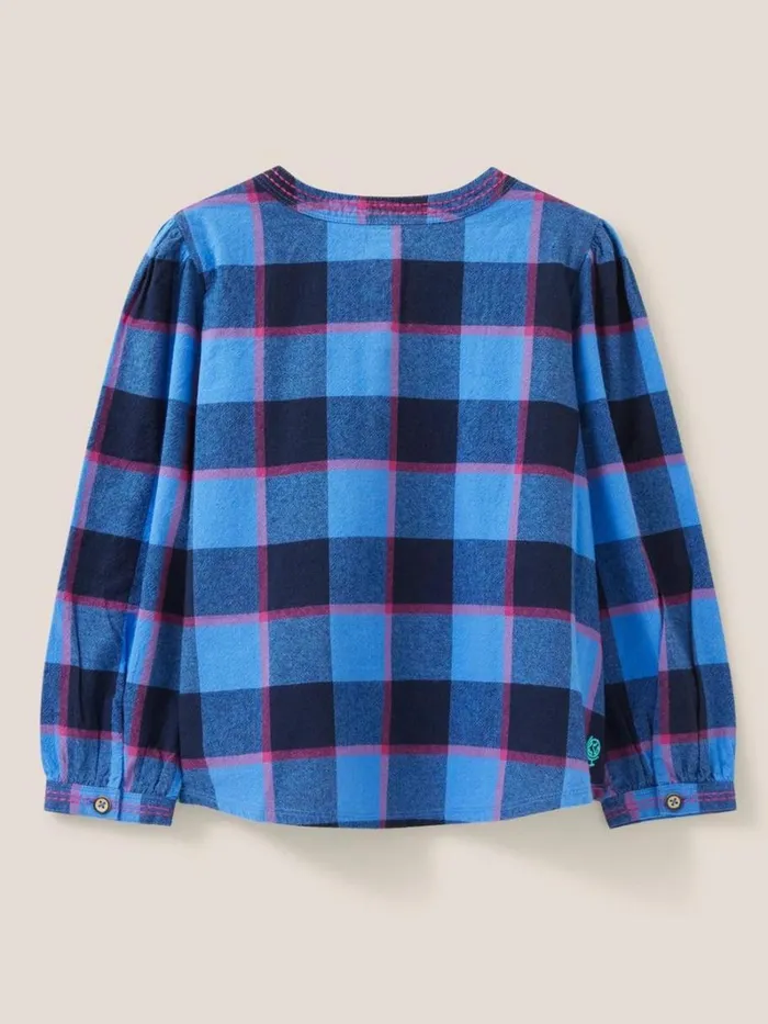 White Stuff TOPS Molly Check Top Blue Multi 8211 Kids White Stuff TOPS Molly Check Top Blue Multi 8211 Kids