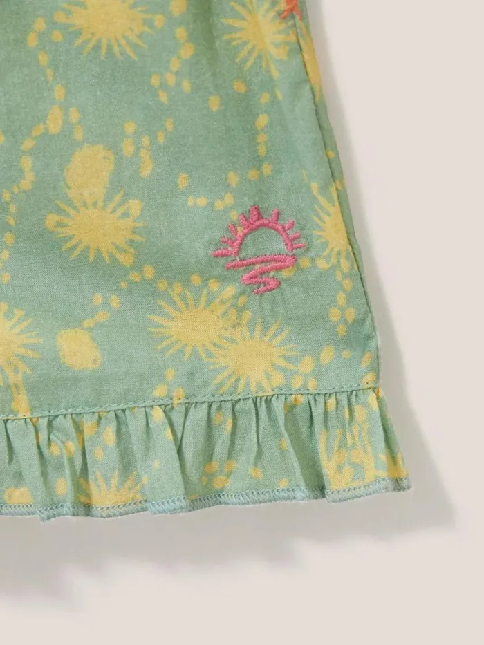 White Stuff TOPS Printed Woven Short Green Multi 8211 Kids White Stuff TOPS Printed Woven Short Green Multi 8211 Kids