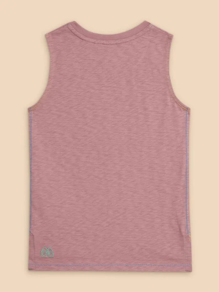 White Stuff TOPS Scaling Waves Graphic Vest Dusty Purple 8211 Kids White Stuff TOPS Scaling Waves Graphic Vest Dusty Purple 8211 Kids