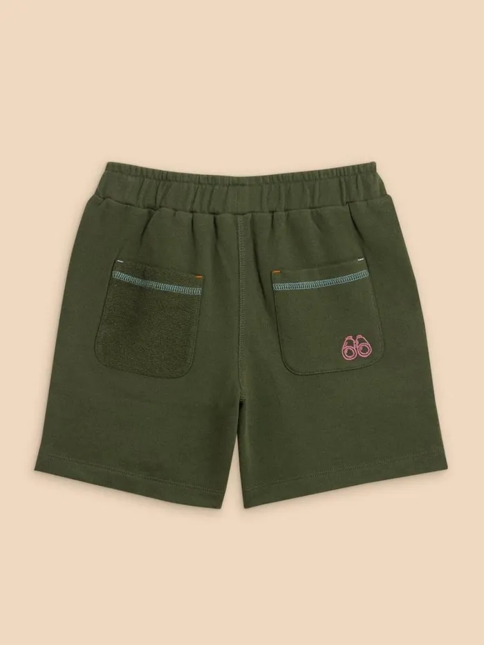 White Stuff TROUSERS and SHORTS Jersey Pocket Short Khaki Green 8211 Kids White Stuff TROUSERS and SHORTS Jersey Pocket Short Khaki Green 8211 Kids
