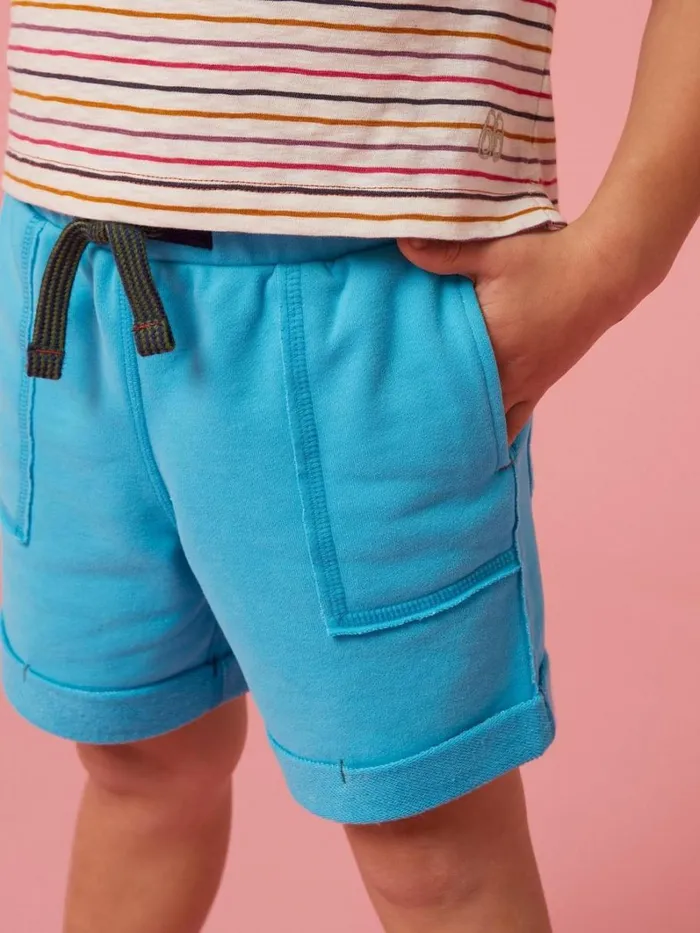 White Stuff TROUSERS and SHORTS Jersey Short Bright Blue 8211 Kids White Stuff TROUSERS and SHORTS Jersey Short Bright Blue 8211 Kids