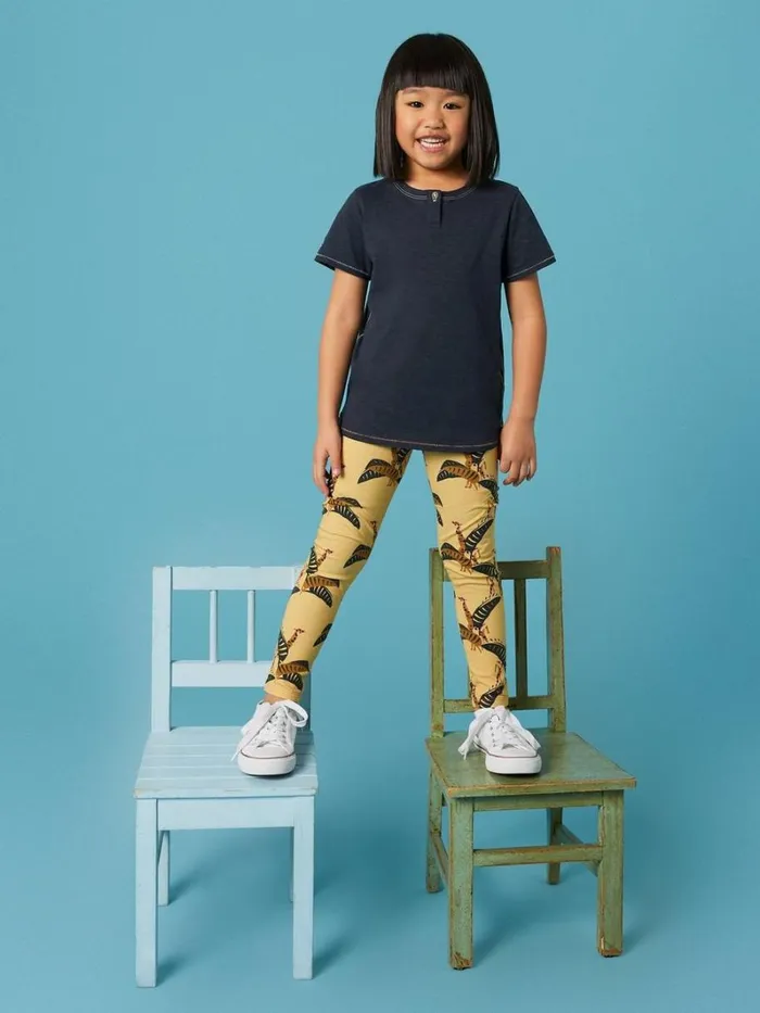 White Stuff TROUSERS and SHORTS Printed Leggings Yellow Multi 8211 Kids