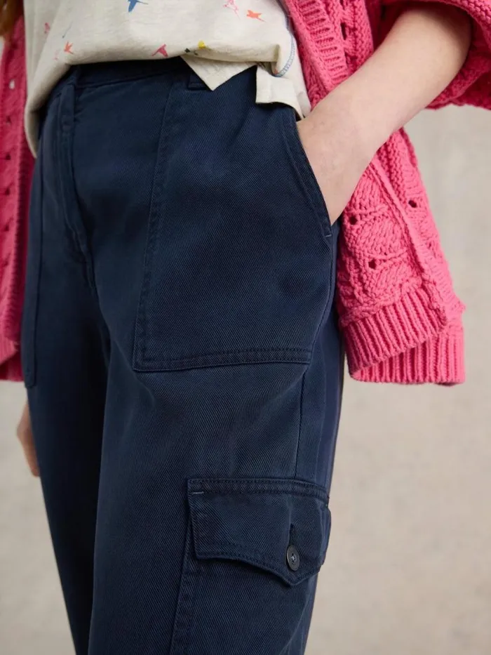 White Stuff TROUSERS Arlo Tencel Cargo Trouser Dark Navy 8211 Women White Stuff TROUSERS Arlo Tencel Cargo Trouser Dark Navy 8211 Women