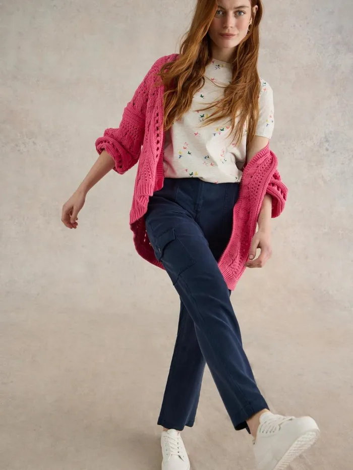 White Stuff TROUSERS Arlo Tencel Cargo Trouser Dark Navy 8211 Women White Stuff TROUSERS Arlo Tencel Cargo Trouser Dark Navy 8211 Women