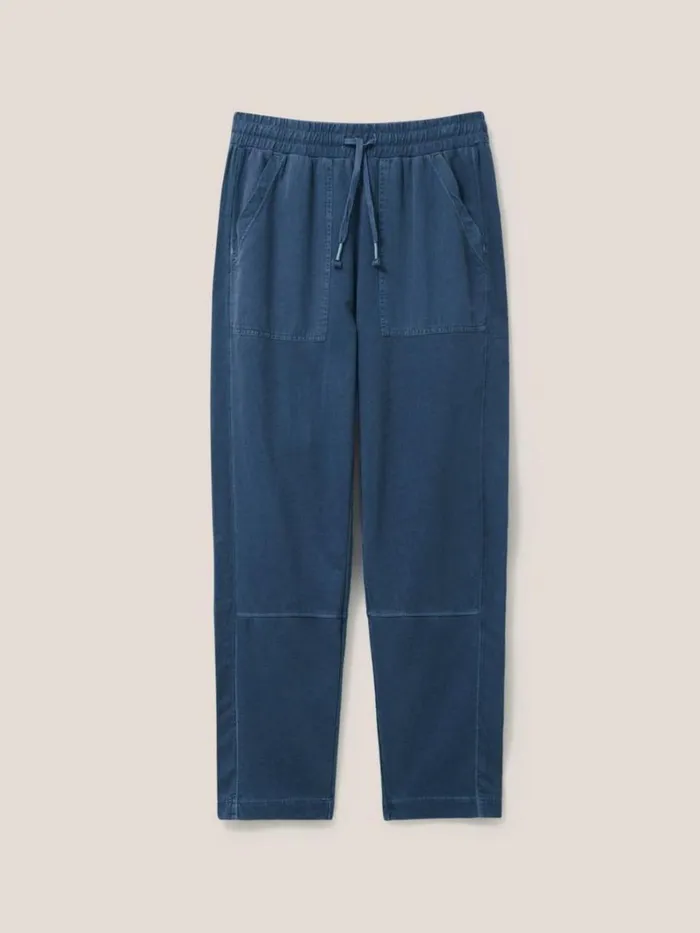 White Stuff TROUSERS Ava Jersey Jogger Mid Blue 8211 Women White Stuff TROUSERS Ava Jersey Jogger Mid Blue 8211 Women