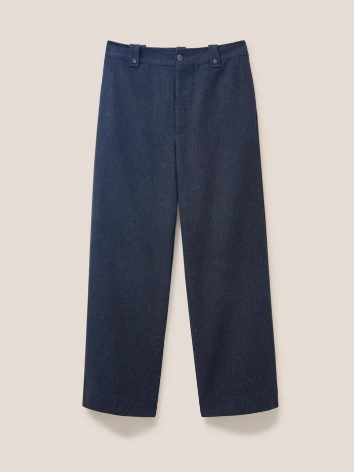 White Stuff TROUSERS Belle Tweedy Wide Leg Trouser Navy Multi 8211 Women White Stuff TROUSERS Belle Tweedy Wide Leg Trouser Navy Multi 8211 Women