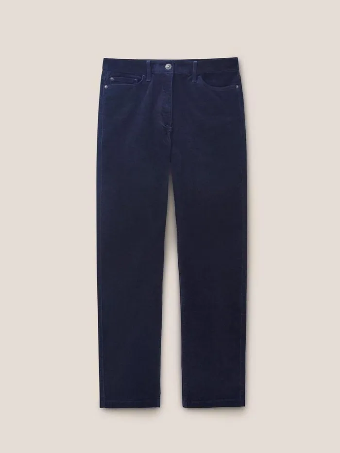 White Stuff TROUSERS Brooke Mid Rise Cord Trouser Dark Navy 8211 Women White Stuff TROUSERS Brooke Mid Rise Cord Trouser Dark Navy 8211 Women