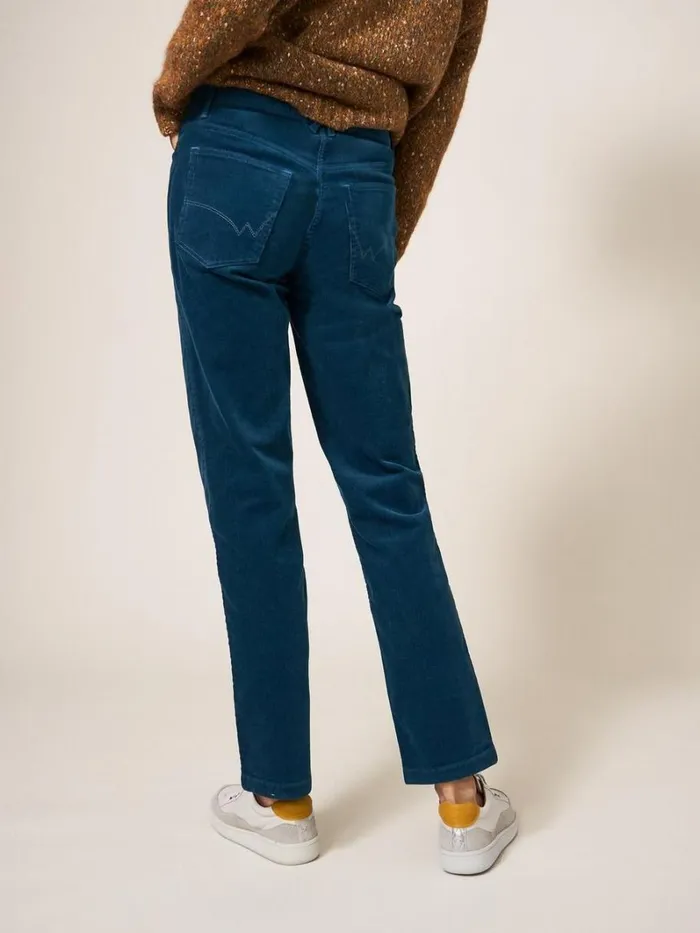 White Stuff TROUSERS Brooke Mid Rise Cord Trouser Dk Teal 8211 Women White Stuff TROUSERS Brooke Mid Rise Cord Trouser Dk Teal 8211 Women