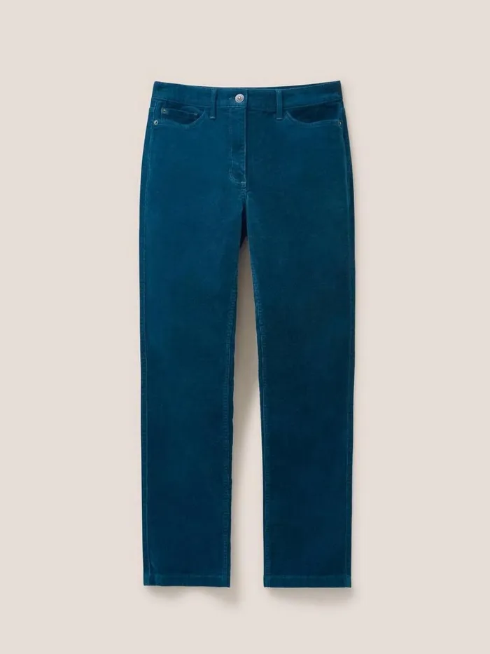White Stuff TROUSERS Brooke Mid Rise Cord Trouser Dk Teal 8211 Women White Stuff TROUSERS Brooke Mid Rise Cord Trouser Dk Teal 8211 Women