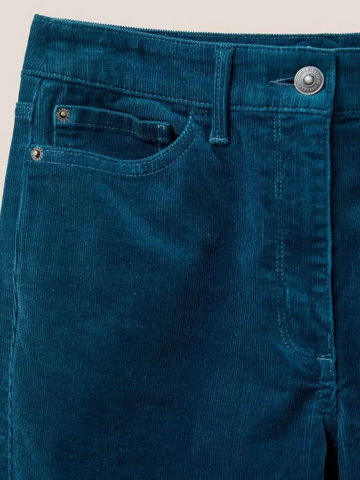 White Stuff TROUSERS Brooke Mid Rise Cord Trouser Dk Teal 8211 Women White Stuff TROUSERS Brooke Mid Rise Cord Trouser Dk Teal 8211 Women