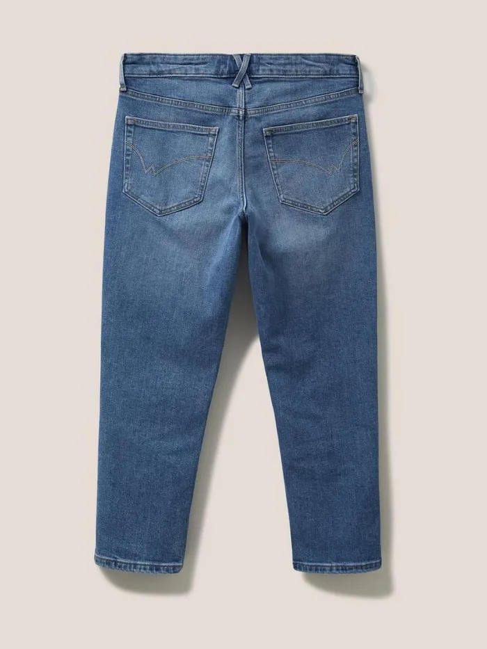 White Stuff TROUSERS Brooke Straight Crop Jean Light Denim 8211 Women White Stuff TROUSERS Brooke Straight Crop Jean Light Denim 8211 Women