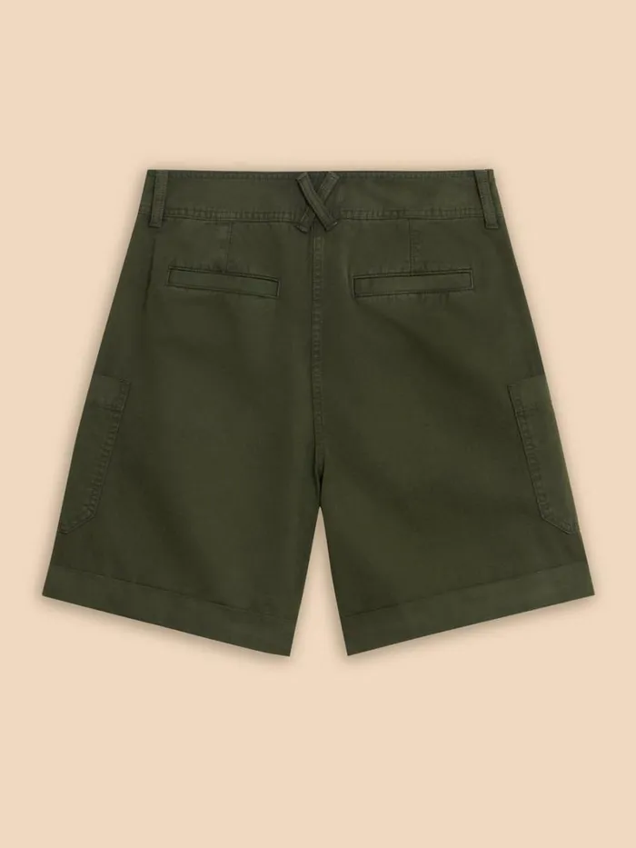 White Stuff TROUSERS Carlie Cargo Shorts Khaki Green 8211 Women White Stuff TROUSERS Carlie Cargo Shorts Khaki Green 8211 Women