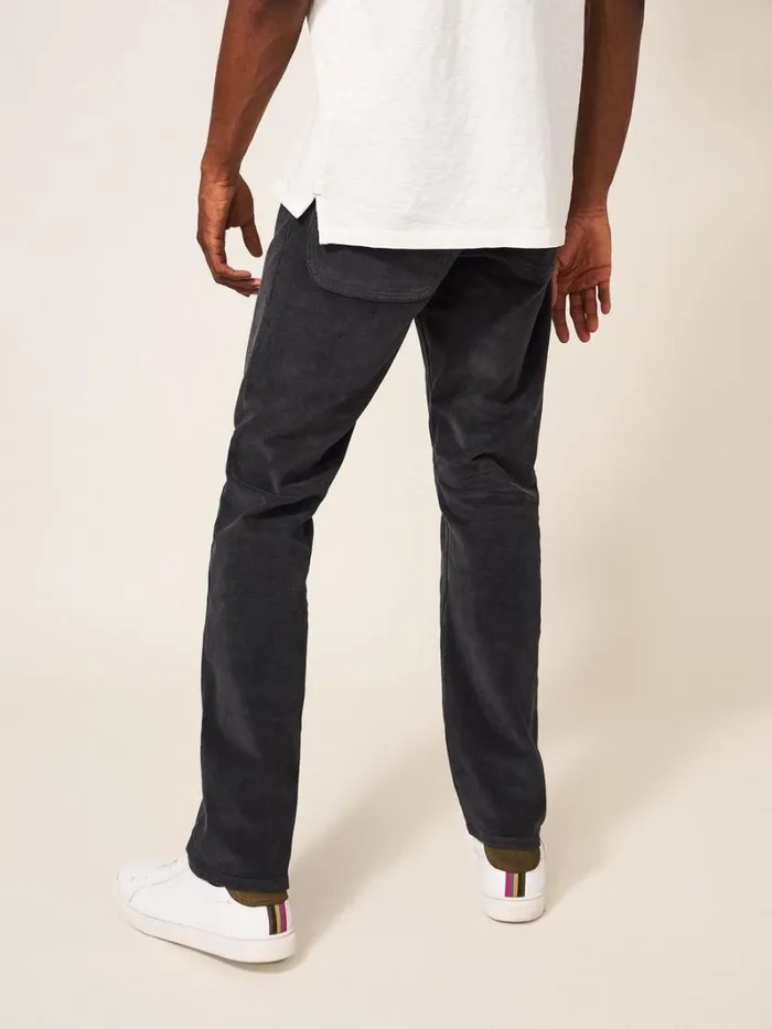 White Stuff TROUSERS Crosby Cord Trouser Washed Black 8211 Men White Stuff TROUSERS Crosby Cord Trouser Washed Black 8211 Men