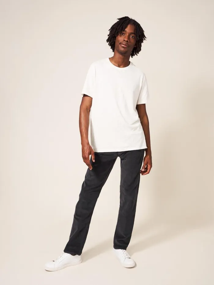 White Stuff TROUSERS Crosby Cord Trouser Washed Black 8211 Men White Stuff TROUSERS Crosby Cord Trouser Washed Black 8211 Men
