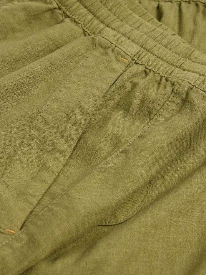 White Stuff TROUSERS Elle Linen Blend Short Dark Green 8211 Women White Stuff TROUSERS Elle Linen Blend Short Dark Green 8211 Women