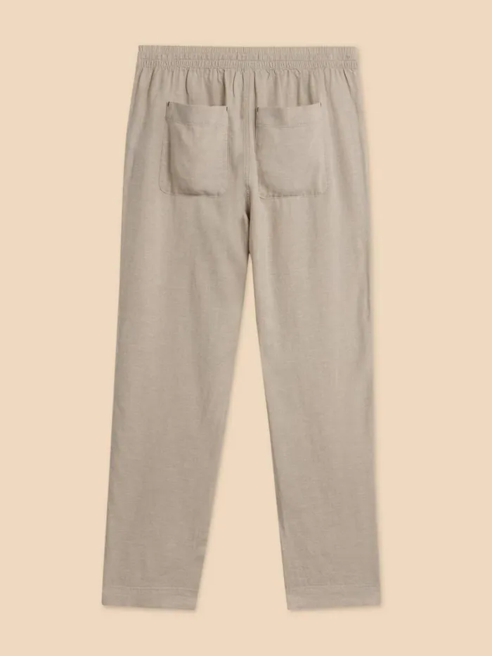White Stuff TROUSERS Elle Linen Blend Trouser Light Natural 8211 Women White Stuff TROUSERS Elle Linen Blend Trouser Light Natural 8211 Women