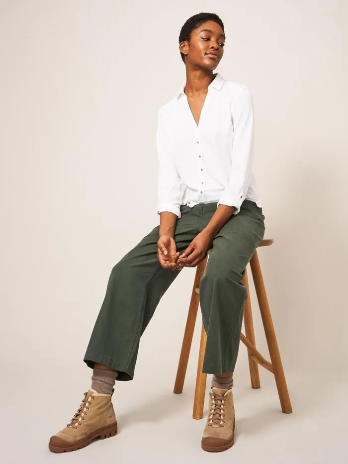 White Stuff TROUSERS Harper Wide Leg Trouser Dark Green 8211 Women White Stuff TROUSERS Harper Wide Leg Trouser Dark Green 8211 Women
