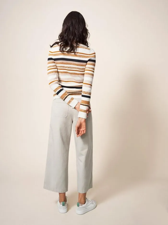 White Stuff TROUSERS Harper Wide Leg Trouser Mid Grey 8211 Women White Stuff TROUSERS Harper Wide Leg Trouser Mid Grey 8211 Women