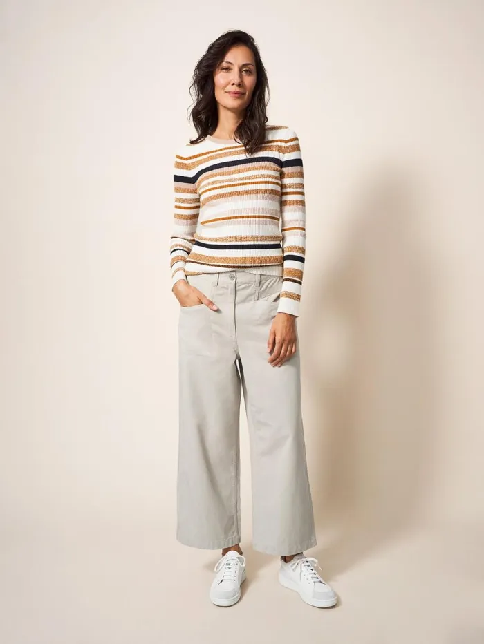 White Stuff TROUSERS Harper Wide Leg Trouser Mid Grey 8211 Women White Stuff TROUSERS Harper Wide Leg Trouser Mid Grey 8211 Women