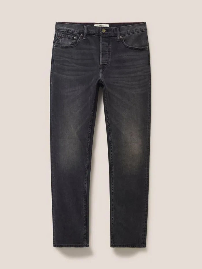 White Stuff TROUSERS Harwood Straight Jean Washed Black 8211 Men White Stuff TROUSERS Harwood Straight Jean Washed Black 8211 Men