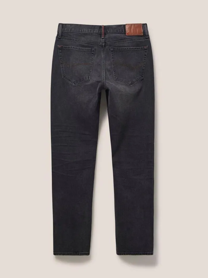 White Stuff TROUSERS Harwood Straight Jean Washed Black 8211 Men White Stuff TROUSERS Harwood Straight Jean Washed Black 8211 Men