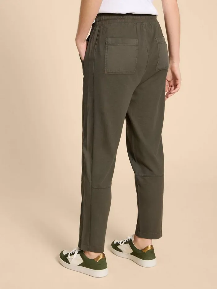 White Stuff TROUSERS Jersey Ava Jogger Khaki Green 8211 Women White Stuff TROUSERS Jersey Ava Jogger Khaki Green 8211 Women